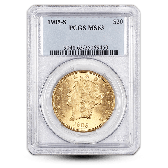 $20 Liberty Head Gold Double Eagle - NGC/PCGS MS63 - Random Year