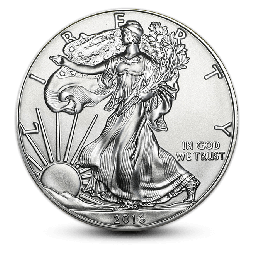 2016 $1 Silver American Eagle BU