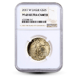 2017-W $25 Gold American Eagle Proof NGC PF69