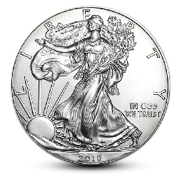 2018 $1 Silver American Eagle BU