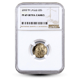 2018-W $5 Gold American Eagle Proof NGC PF69