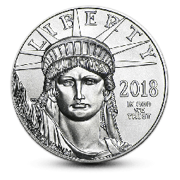 2018 $100 Platinum American Eagle - BU