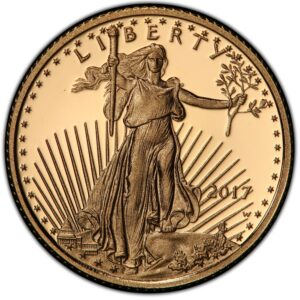 2017-W $5 GOLD AMERICAN EAGLE